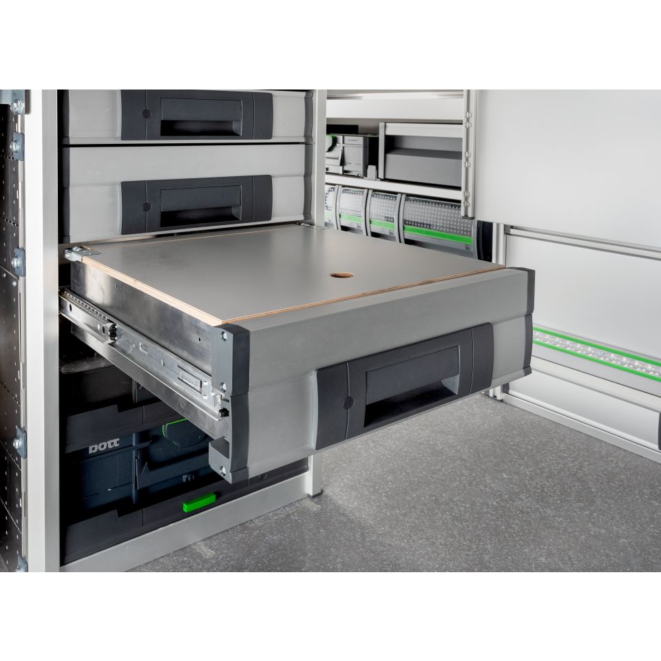 Sertare profesionale din aluminiu