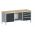 Banc De Lucru Cu 1 Usa, 3 Sertare